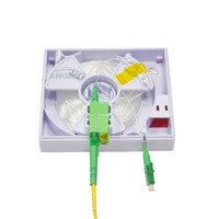 Boîte invisible fixée au mur optique d'Odp de câble de boîte d'arrêt de fibre de noyau de FTTR FTTD 1