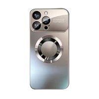Coque de téléphone antichoc magnétique à grand objectif pour iPhone 12 13 14 Plus 15 16 17 Pro Max
