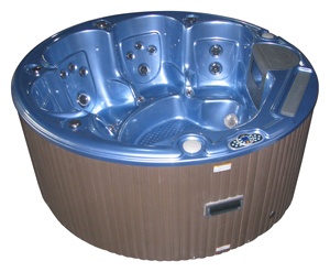 อ่างน้ำวนกลางแจ้งอุปกรณ์สปาสำหรับนวดทรงกลมอิสระ - Product Image 6