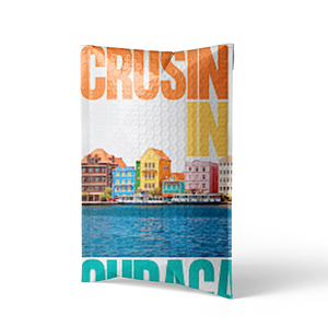 Enveloppes à bulles roses écologiques 4x6 8x12, emballages à bulles avec logo, sacs à bulles - Product Image 1