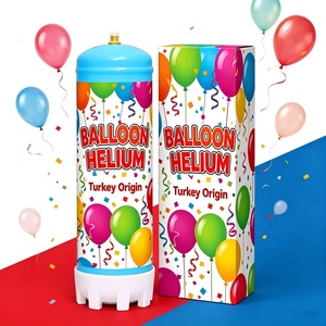 Petit cylindre de gaz He 2,2 L léger et jetable pour fournitures de fête - Product Image 5