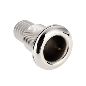 Sortie de Drainage Filetée en Acier Inoxydable de 2,5 Pouces, Tuyau de Drainage des Eaux Usées, Trou, Quincaillerie Marine, Accessoires de Yacht - Product Image 1