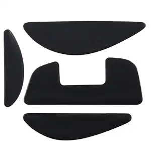 Nouveaux tapis de curseurs de pieds de souris de jeu de jeux noirs de 0.6mm pour G700/G700S HM