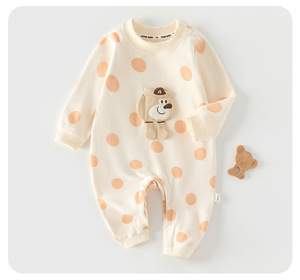 Traje <span class=keywords><strong>de</strong></span> bebé <span class=keywords><strong>de</strong></span> una pieza sin costuras para otoño-invierno, pelele clásico a rayas para recién nacido con protección para <span class=keywords><strong>el</strong></span> <span class=keywords><strong>vientre</strong></span>, mono cálido. - Product Image 5