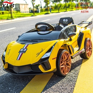 Voiture télécommandée pour enfants 12V en plastique, super puissante, avec affichage de l'électricité et double transmission - Product Image 4