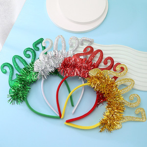 Prodotto di Tendenza 2027: Fascia per Capelli Glitterata per <span class=keywords><strong>Capodanno</strong></span>, Accessorio per Costume in Acciaio Inossidabile per Feste e Celebrazioni Aziendali - Product Image 2