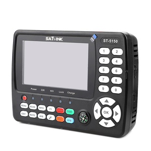 جهاز كشف الأقمار الصناعية Satlink ، شاشة <span class=keywords><strong>LCD</strong></span> عالية الدقة تدعم <span class=keywords><strong>DVB</strong></span> S/S2/T/T2/C mAh بطارية Li-lon H.265 HEVC - Product Image 5