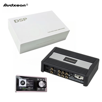 Procesador de Audio para Auto Profesional de 6 Canales DSP, Amplificador de 4 Canales con Reproductor Clase AB 4x50W, Amplificador para Auto con Ecualizador de 31 Bandas AKM Japonés