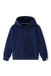Sudadera con capucha para niños, de algodón y poliéster, resistente, con logo impreso personalizado, sudadera holgada para niños. - Product Image 2