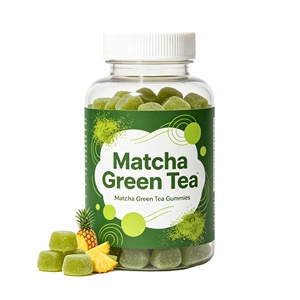 Gomitas Veganas con Extracto <span class=keywords><strong>de</strong></span> Té Verde Matcha, Productos para un Vientre Plano, Suplementos Energéticos, Gomitas <span class=keywords><strong>de</strong></span> Té Verde con <span class=keywords><strong>Vinagre</strong></span> <span class=keywords><strong>de</strong></span> <span class=keywords><strong>Sidra</strong></span> <span class=keywords><strong>de</strong></span> <span class=keywords><strong>Manzana</strong></span> - Product Image 1