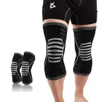 Genouillères Anti-rotule en silicone, paire de protège-genoux médicaux de bon qualité avec compression, rehausseur pour articulations