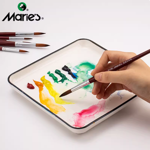 Marie's G1106 Set de pinceaux pour aquarelle Stylo à <span class=keywords><strong>gouache</strong></span> en nylon acrylique pour <span class=keywords><strong>peinture</strong></span> chinoise - Product Image 5