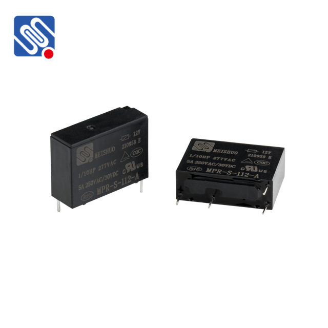 Meishuo MPR 10A 12v dc электромеханическая Настройка мини реле низкой мощности для холодильника