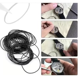 Joint d'étanchéité en verre noir pour montre <span class=keywords><strong>SKX013</strong></span> 28 mm – Caractéristique essentielle pour votre montre - Product Image 3