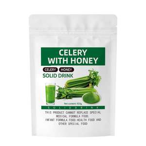 Food Grade seledri Honey hijau jus bubuk suplemen Bilberry ekstrak botol kemasan rendah tekanan darah Vitamin-infus - Product Image 5