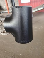 Raccords de tuyauterie forgés sans soudure ASTM A234 & Té réducteur à bras de fer & Té égal en acier galvanisé Haixin DN15-DN1200 Peint