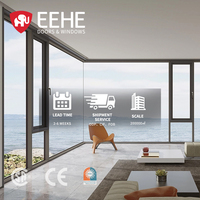 Ventana de Arco EEHE, Ventana Abatible de Aluminio con Certificación NFRC, Insonorizada e Impermeable