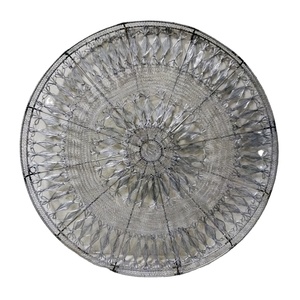 Round Metal Wire Wall art modern home decorative accessories metal wall Decor standard size fine quality wholesale - Product Image 1