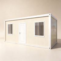 Prix d'usine – Maison conteneur préfabriquée détachable de 10 pieds ou 20 pieds, unité individuelle, étanche à l'humidité, pour séjour en famille dans la cour arrière