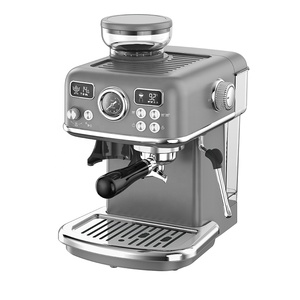 Machine à expresso électrique programmable 20 bars, cafetière 1500W, réservoir d'eau transparent amovible de 1,8L, bac à café de 200g, lumière LED - Product Image 4