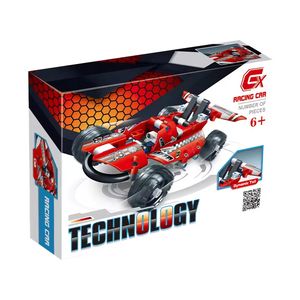 积木汽车玩具套装儿童益智教育DIY拼装车辆模型 - Product Image 5