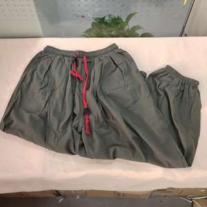 กางเกงผ้าลินินผสมฝ้ายสไตล์จีน ไซส์ <span class=keywords><strong>M</strong></span>-5XL ทรงหลวมสำหรับผู้ชาย กางเกงลำลองไซส์ใหญ่ ผูกเชือก ทรงโคมไฟ กางเกงลำลองสไตล์สตรีทสำหรับผู้ชาย - Product Image 6