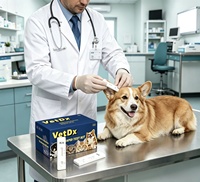 Kit de test rapide de l'hépatite canine infectieuse (ICH) pour usage vétérinaire, dépistage des chiens