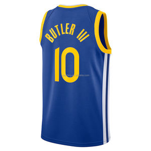 Herren Golden State #10 Jimmy Butler III Basketball Trikot Bestickte Jugend stadt Klassische Sommerkleid ung Genähte Uniformen Plus Size - Product Image 2