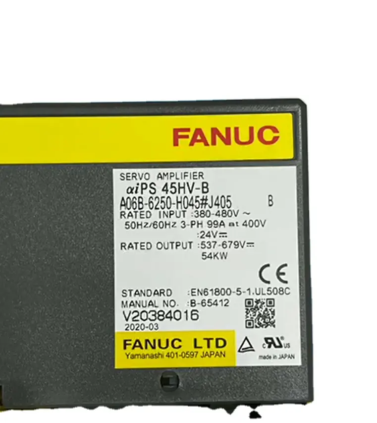 CNC Original FANUC SERVO Amplifier A06B-6250-H045#J405