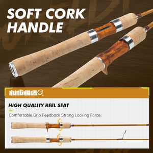 Canne à pêche Hunthouse UL pour la pêche à la truite, spinning, casting, ultra légère, pour leurres WT 0.2-0.8g 0.8-6g, <span class=keywords><strong>1</strong></span>.65m <span class=keywords><strong>1</strong></span>.75m <span class=keywords><strong>1</strong></span>.85m, fibre de carbone, 0.7mm <span class=keywords><strong>Top</strong></span> - Product Image 5