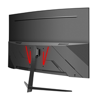 Monitor de computadora 27 32 pulgadas Curved Borderless Professional 4K Gaming Monitores Lcd para escritorio