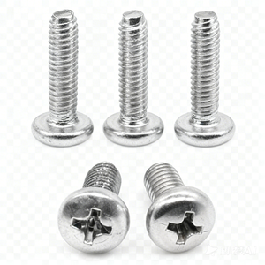 Tornillos Roscadores M8x20mm Cabeza Pan T45, CR3+ Zincados, Tornillos Din7500Pe para Termoplásticos, Acero al Carbono C1022, Homn Reen - Product Image 1