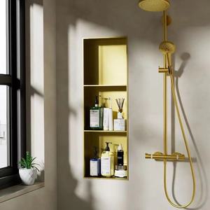 Hermosos Nichos de Pared para Baño de Acero Inoxidable, Nicho de Ducha Largo Empotrado de Metal - Product Image 6