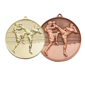 Tùy Chỉnh Cá Nhân Người Chiến Thắng Cuộc Đua Kỳ Diệu Huy Chương Vàng Vật lộn Cuộc Đua Finale Muay Thái Biểu Tượng Tùy Chỉnh Thể Thao Huy Chương - Product Image 5