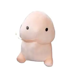가장 저렴한 박제 펜던트 베개 귀여운 받침대 스푸핑 릴리프 스트레스 재미있는 남자 친구 인형 장난감 페니스 플러시 장난감