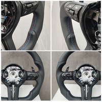 Accessoire de voiture, modification de conduite, volant en cuir adapté aux BMW F20 F22 F23 F30 F33 F34 X1 F48 X5 F15 X3 F25 M3 F80 E90