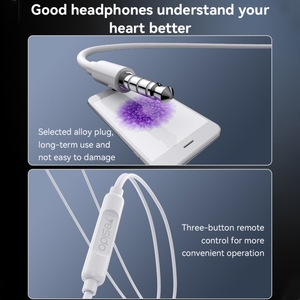 Auriculares Intrauditivos con Cable <span class=keywords><strong>Yesido</strong></span> YH53 de 3.5 mm, Longitud: 1.2 m - Product Image 5