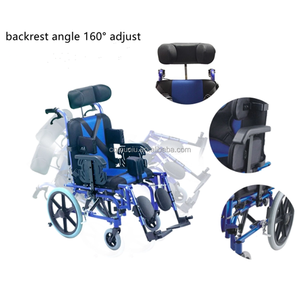 Fauteuil roulant manuel inclinable pour enfants atteints de paralysie cérébrale à vendre - Product Image 3