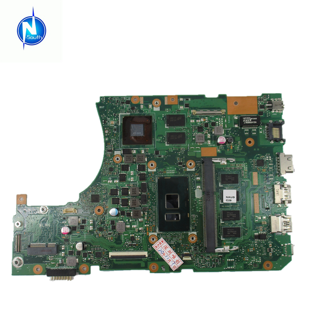 100% Tested Laptop Motherboard for asus X556ua X556uj I7-6500
