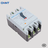 Disjoncteur différentiel Chint NM1-250S IP30 MCCB 250A, boîtier plastique, protection contre les fuites, certifié CCC CE, thermique-magnétique