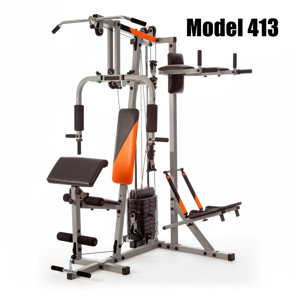 100kg マルチステーションホームジム エクササイズ機器 ステッパー付