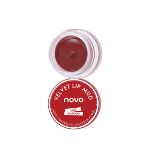 Maquillaje NOVO Jelly Canned Lip Mud Lip Glaze, Labial Líquido Mate Aterciopelado Impermeable con Acabado Niebla, Fácil Aplicación, Tamaño Regular, Lápiz Labial para Mujer - Product Image 6