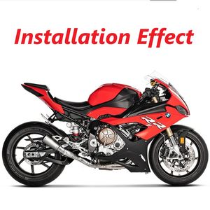 Tubo de Escape Delantero para <span class=keywords><strong>BMW</strong></span> S1000RR S1000R 2019-2023, Tubo de Conexión de Escape para Motocicleta, Silenciador de 60 mm - Product Image 3