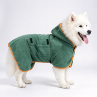 Serviettes de bain en microfibre à séchage rapide, peignoir pour chien, pour le bain, la natation ou les promenades par temps de pluie