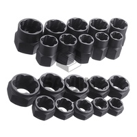 Ensemble de 10 outils d'extraction de vis, écrous et boulons endommagés, anti-rouille, pour applications automobiles et médicales