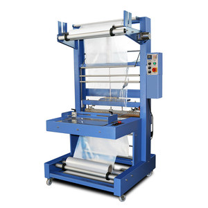 Lattine e bottiglie di vetro semi-manicotto auto di tenuta e contrazione packager/shrink wrapping macchina/macchina imballatrice - Product Image 2