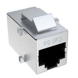 FTP shielded Modular CAT5E cú đấm xuống mạng Cat 5E AMP Keystone Jack 180 độ - Product Image 1