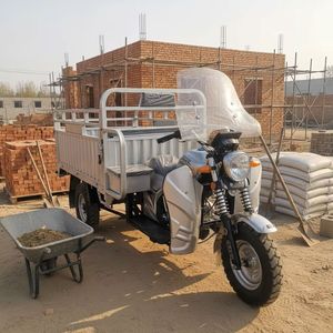 Motocicleta Triciclo de Carga de 3 Ruedas con Carroza Lateral, 1000W, 110cc, de Gasolina, para <span class=keywords><strong>Transporte</strong></span> de Mercancías, Venta al Por Mayor - Product Image 1
