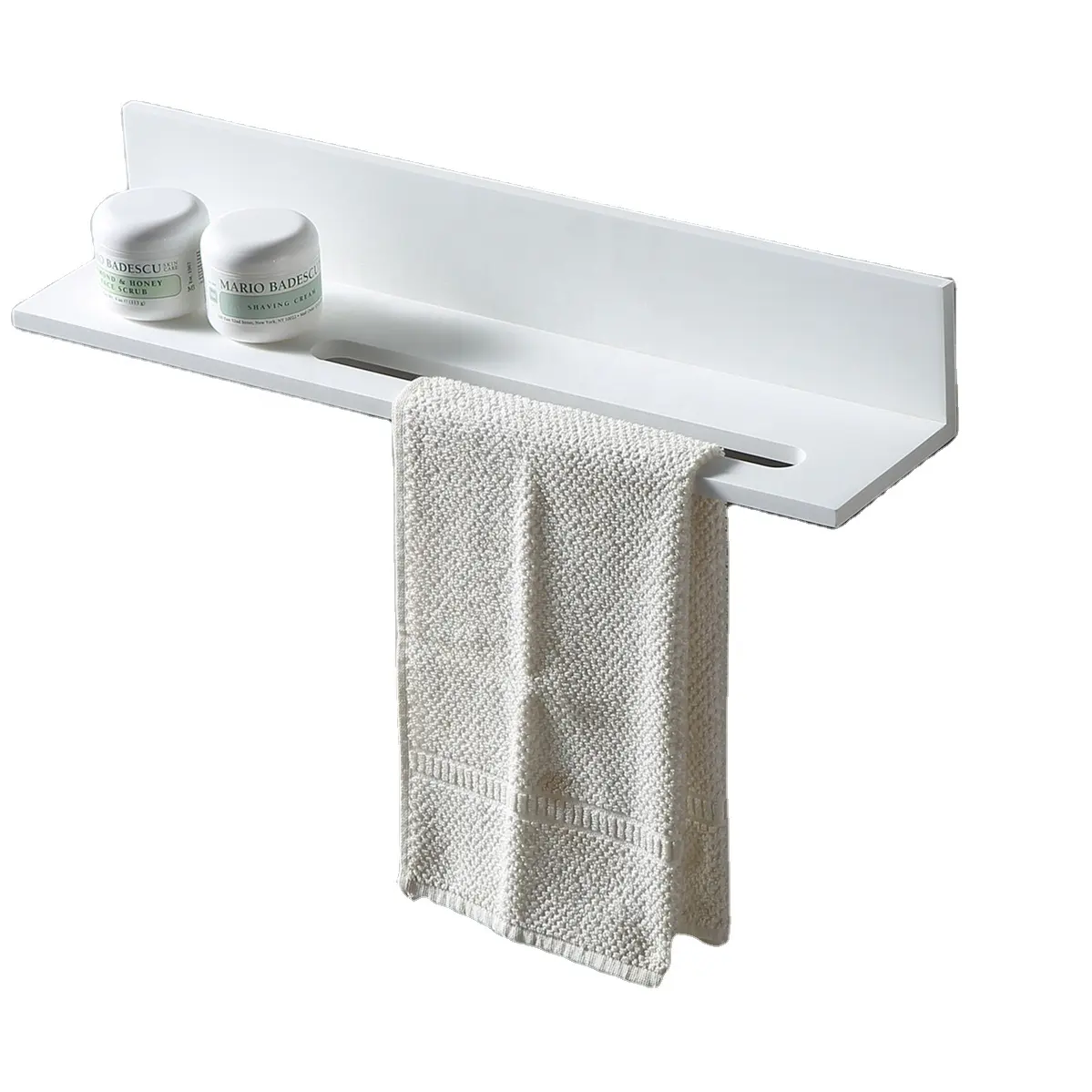New design bathroom accessories fashionable towel hanger bathroom towel shelf