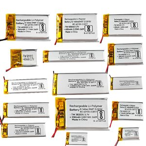 แบตเตอรี่ลิเธียมโพลิเมอร์แบบชาร์จได้ 3.7V 322032 301850 252540 110mAh 180mAh 250mAh ได้รับการรับรองมาตรฐาน BIS อายุการใช้งานยาวนาน สำหรับของเล่น - Product Image 2